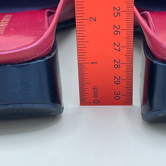 Red Enzo Angiolini Slip on Shoes - Picture 9 of 9